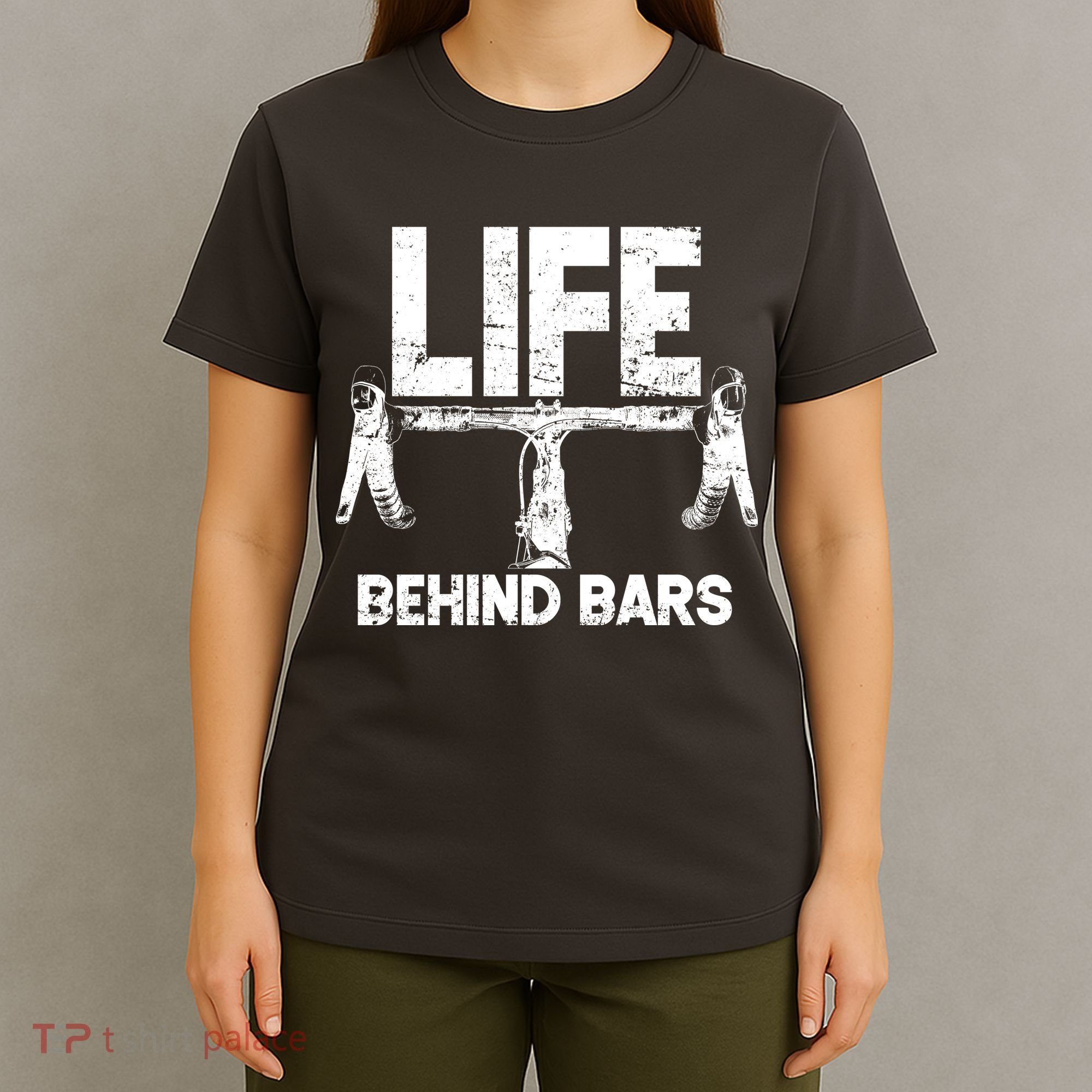 Life Behind Bars Bicycle  T-Shirt