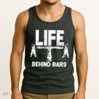 Life Behind Bars Bicycle  Tank Top thumb 3