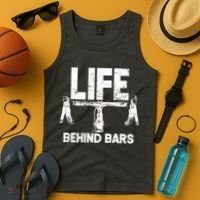 Life Behind Bars Bicycle  Tank Top thumb 4