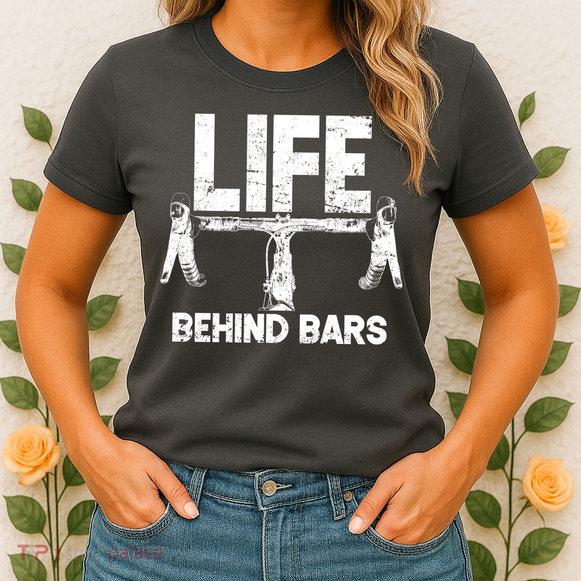 Life Behind Bars Bicycle  Women's T-Shirt