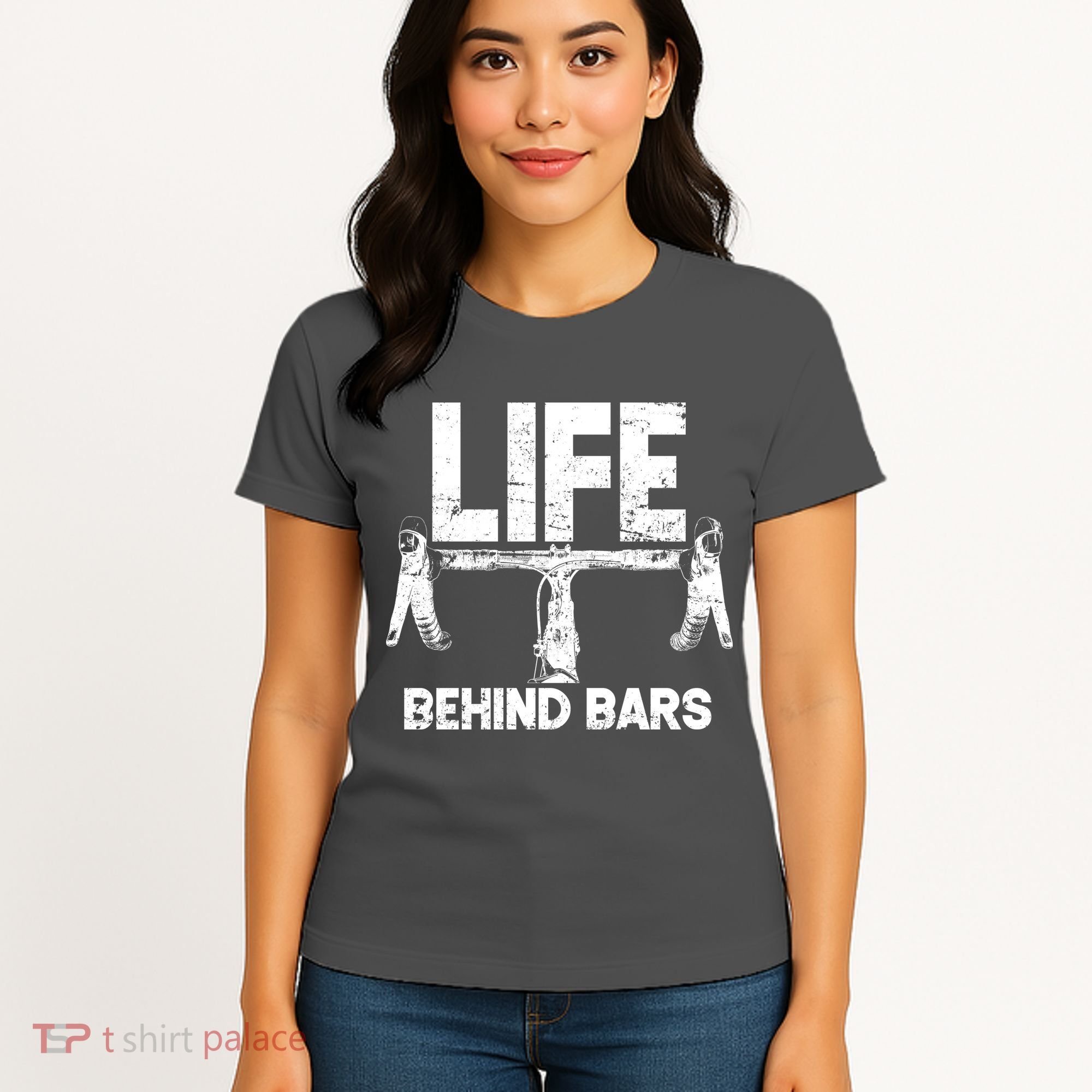 Life Behind Bars Bicycle  Women's T-Shirt