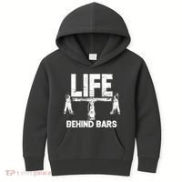 Life Behind Bars Bicycle  Kids Hoodie thumb 0
