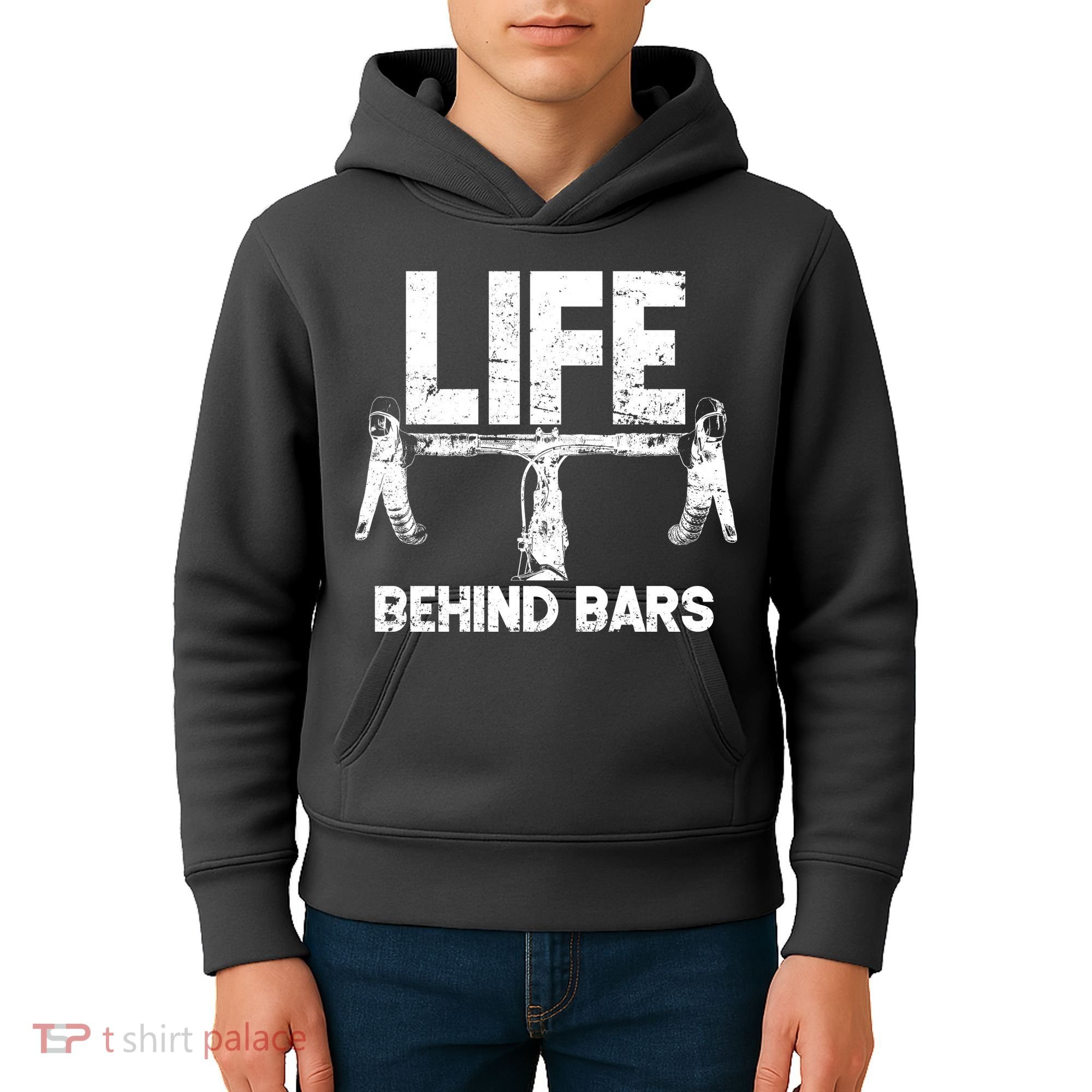 Life Behind Bars Bicycle  Kids Hoodie