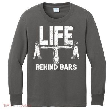 Life Behind Bars Bicycle  Kids Long Sleeve Shirt