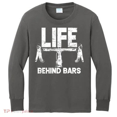 Life Behind Bars Bicycle Kids Long Sleeve Shirt