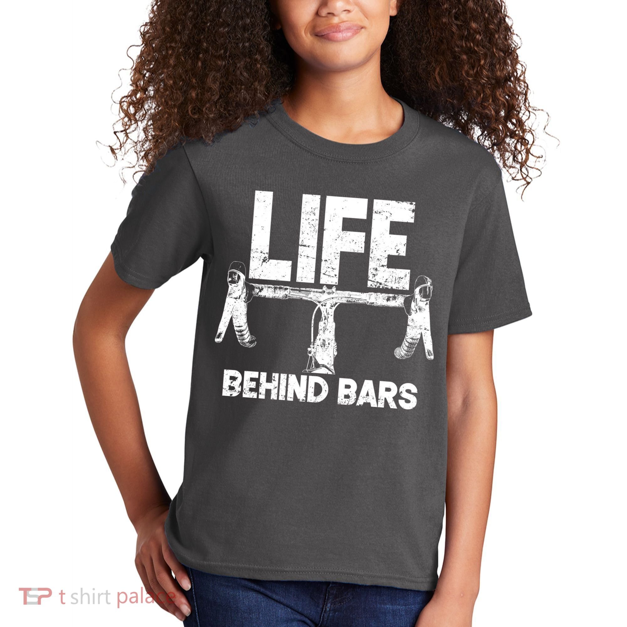 Life Behind Bars Bicycle  Kids T-Shirt