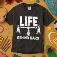 Life Behind Bars Bicycle  Kids T-Shirt thumb 3