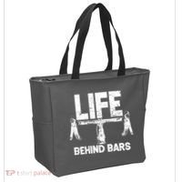 Life Behind Bars Bicycle  Tote Bag thumb 2