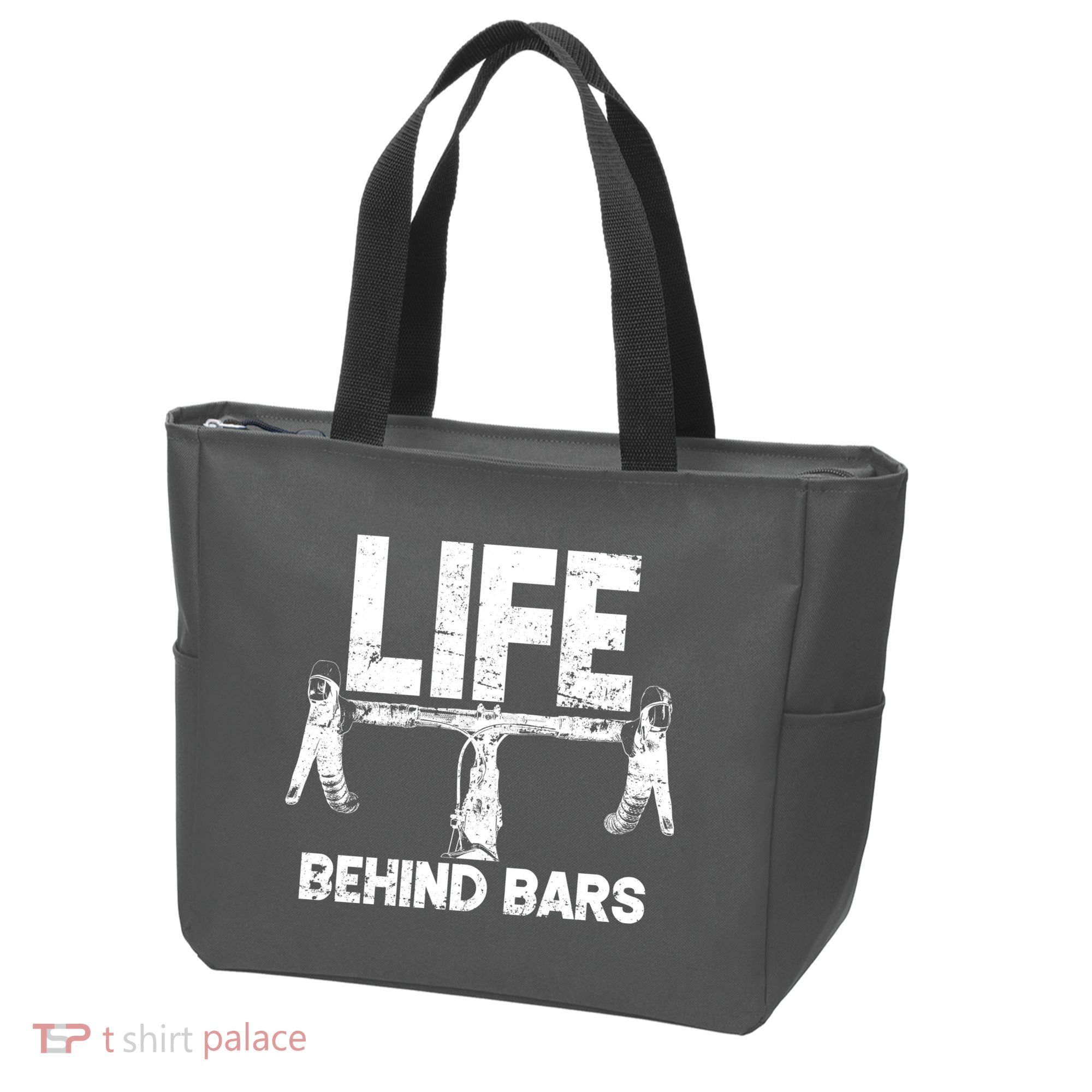 Life Behind Bars Bicycle  Tote Bag