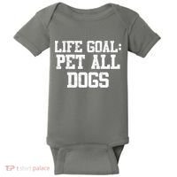 Life Goal Pet All Dogs Baby Bodysuit thumb 0