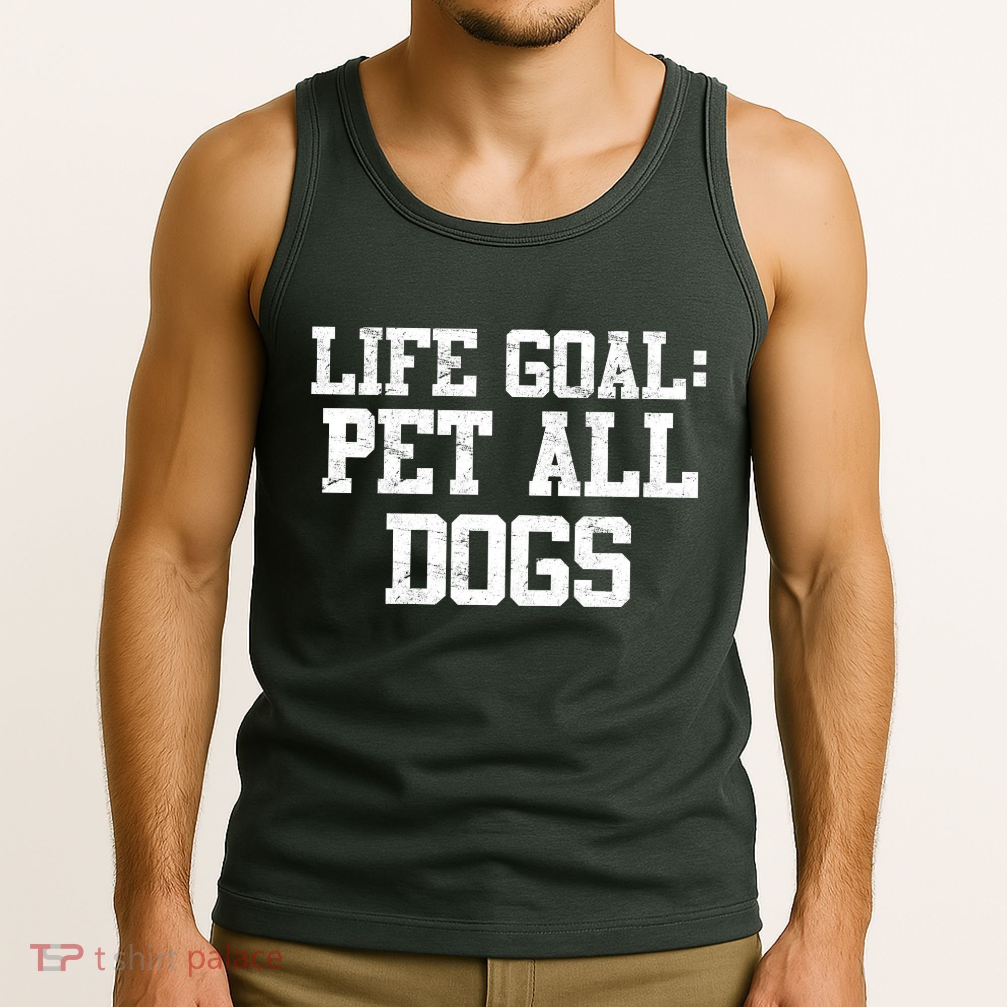 Life Goal Pet All Dogs Tank Top