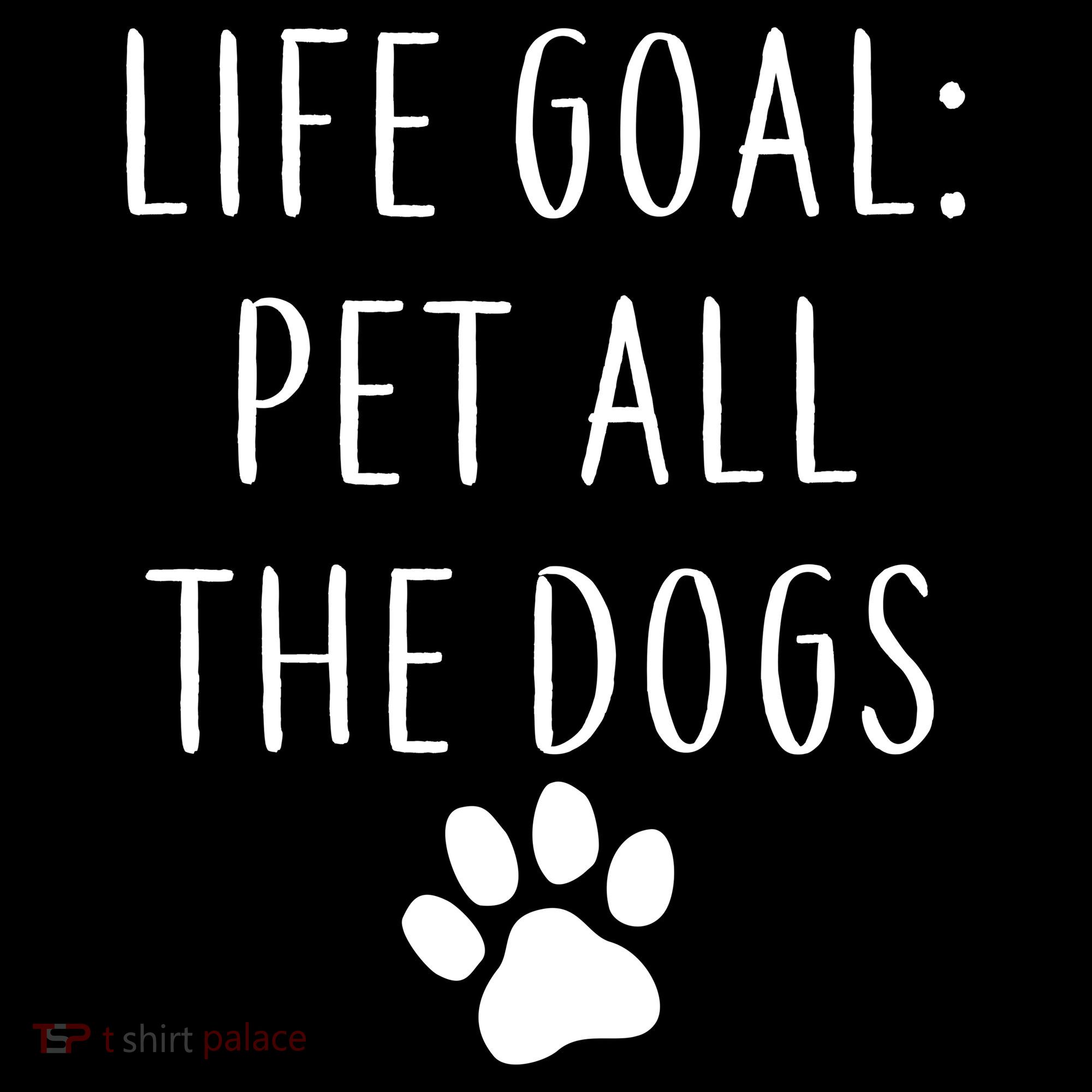 Life Goal Pet All Dogs Funny Apron