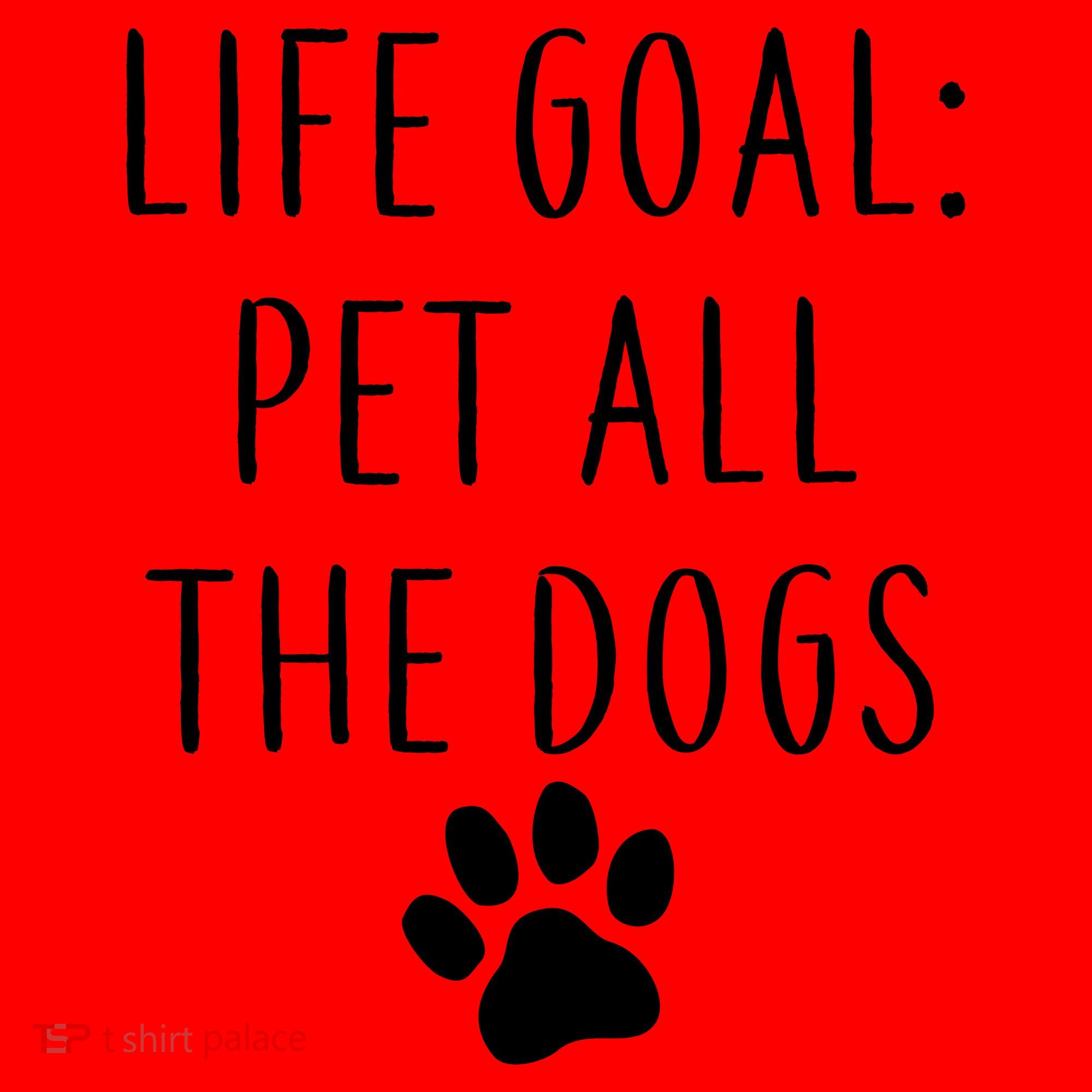 Life Goal Pet All Dogs Funny Santa Hat