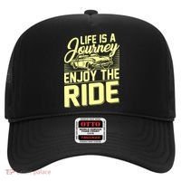 Life Is A Journey Enjoy The Ride Classic Car Hat thumb 0
