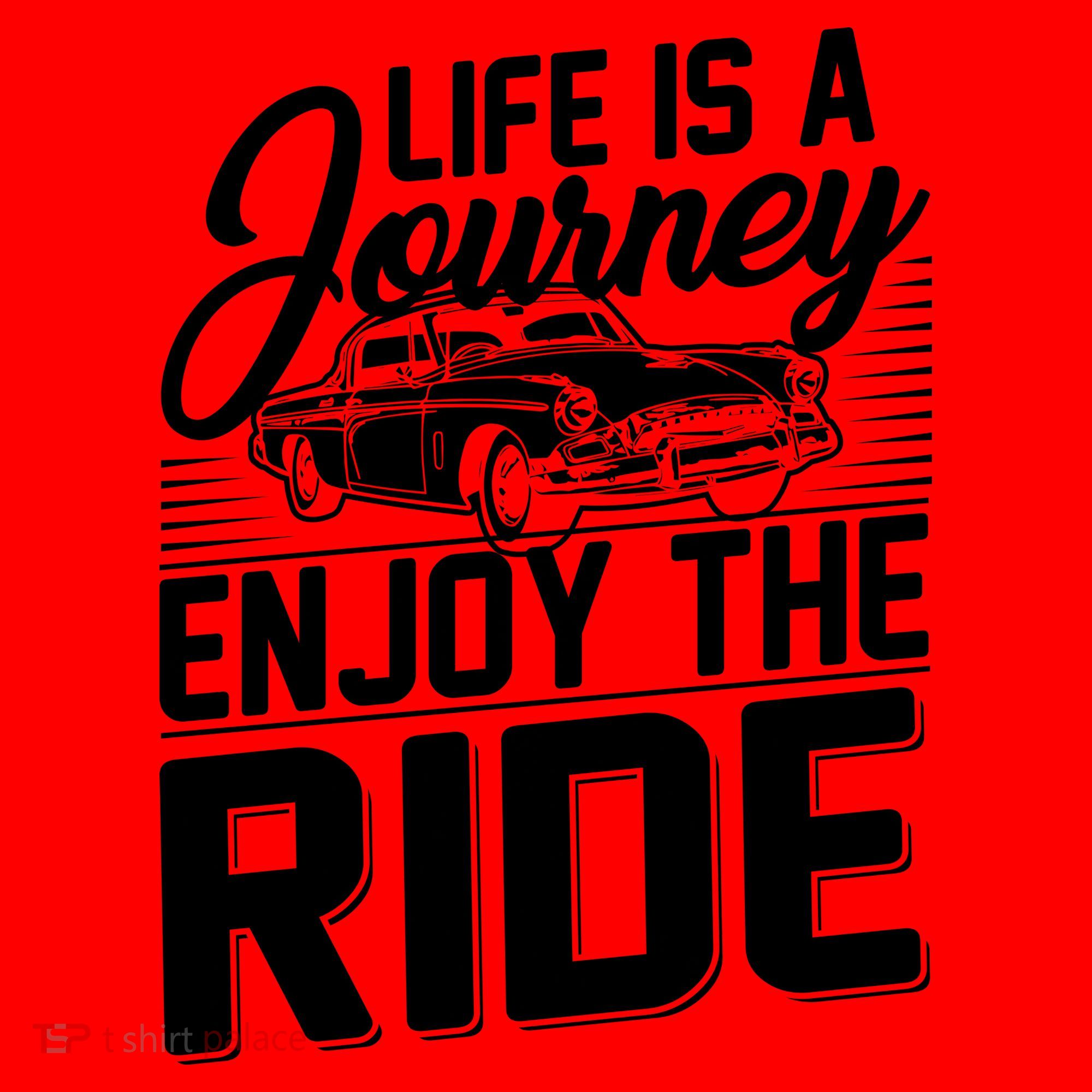 Life Is A Journey Enjoy The Ride Classic Car Santa Hat