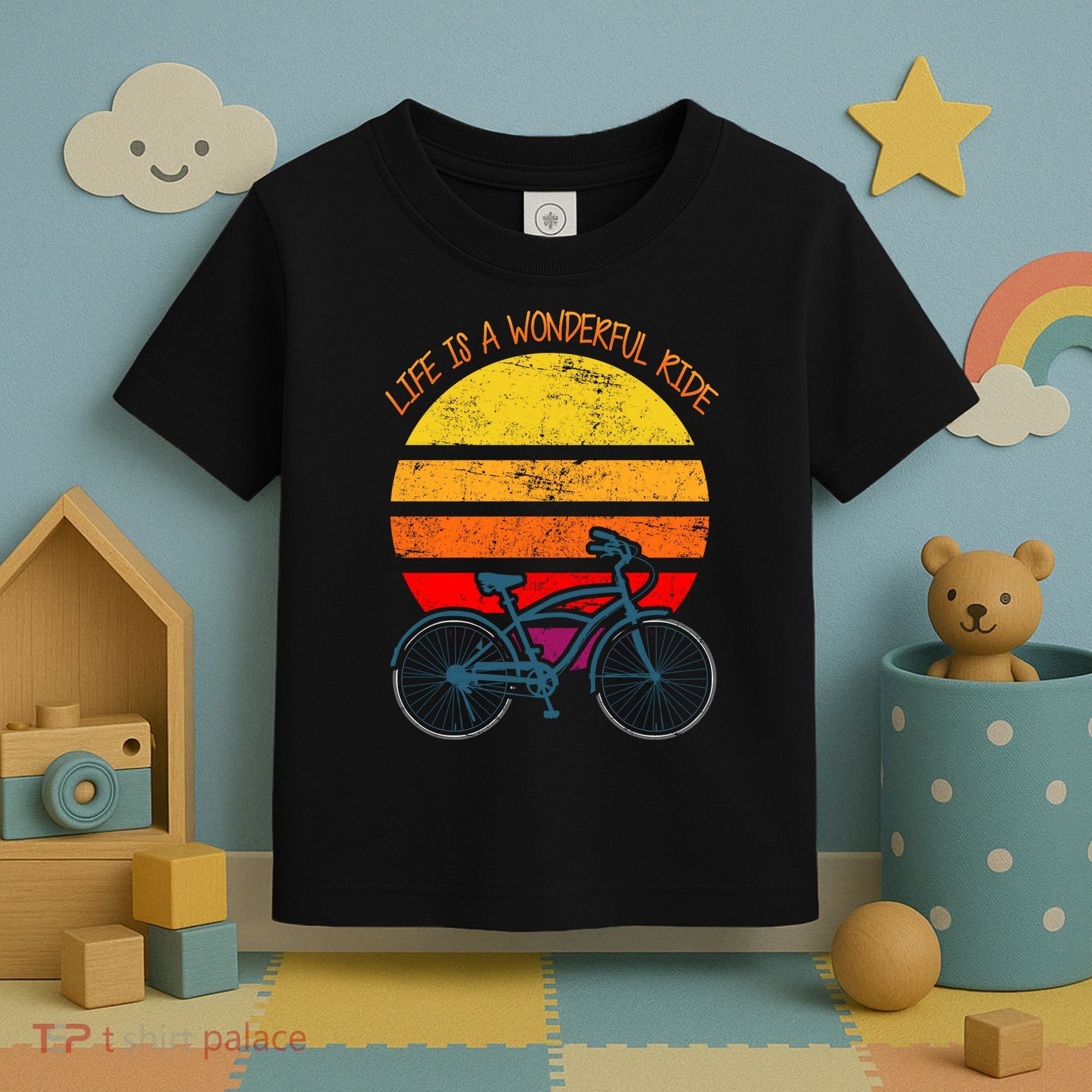 Life Is A Wonderful Ride Toddler T-Shirt