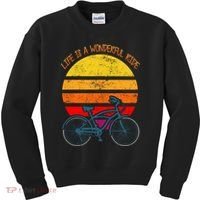 Life Is A Wonderful Ride Kids Sweatshirt thumb 0
