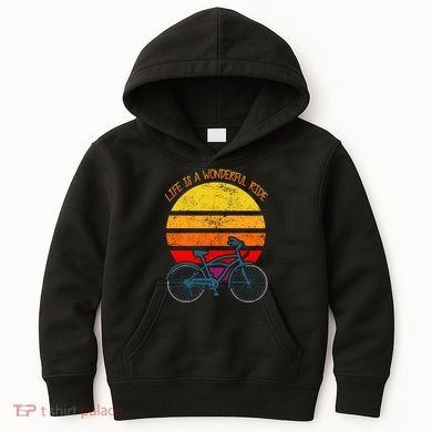 Life Is A Wonderful Ride Kids Hoodie