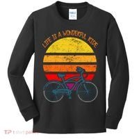 Life Is A Wonderful Ride Kids Long Sleeve Shirt thumb 0