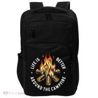 Life Is Better Around The Campfire Impact Tech Backpack thumb 0