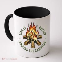 Life Is Better Around The Campfire Coffee Mug thumb 0