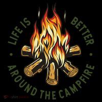 Life Is Better Around The Campfire Coffee Mug thumb 5