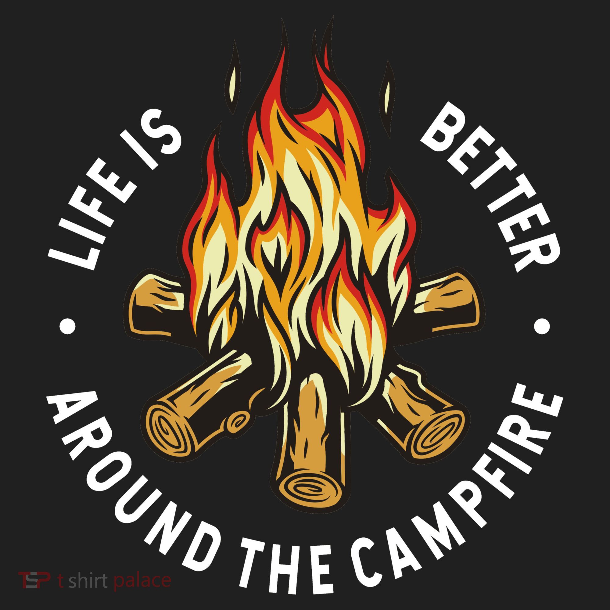 Life Is Better Around The Campfire Beanie