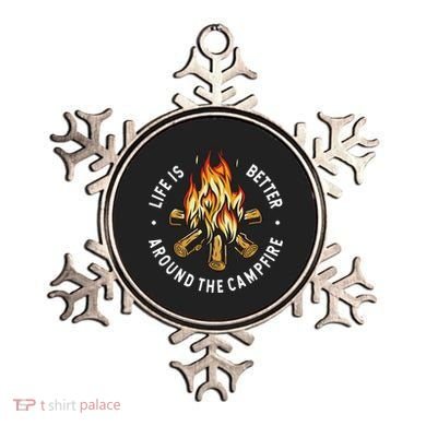 Life Is Better Around The Campfire Ornament