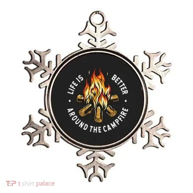 Life Is Better Around The Campfire Ornament