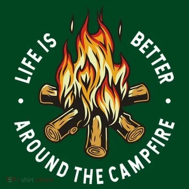 Life Is Better Around The Campfire Tall Sweatshirt