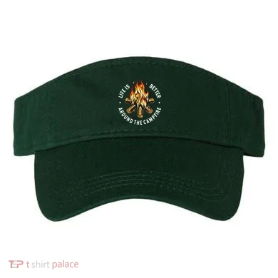 Life Is Better Around The Campfire Visor