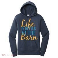 Life is Better at the Barn Women's Hoodie thumb 0