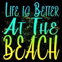 Life Is Better At The Beach Ornament thumb 1