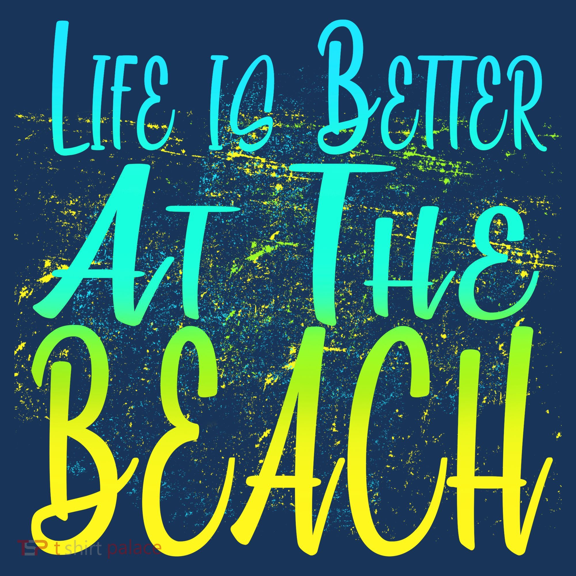 Life Is Better At The Beach Button