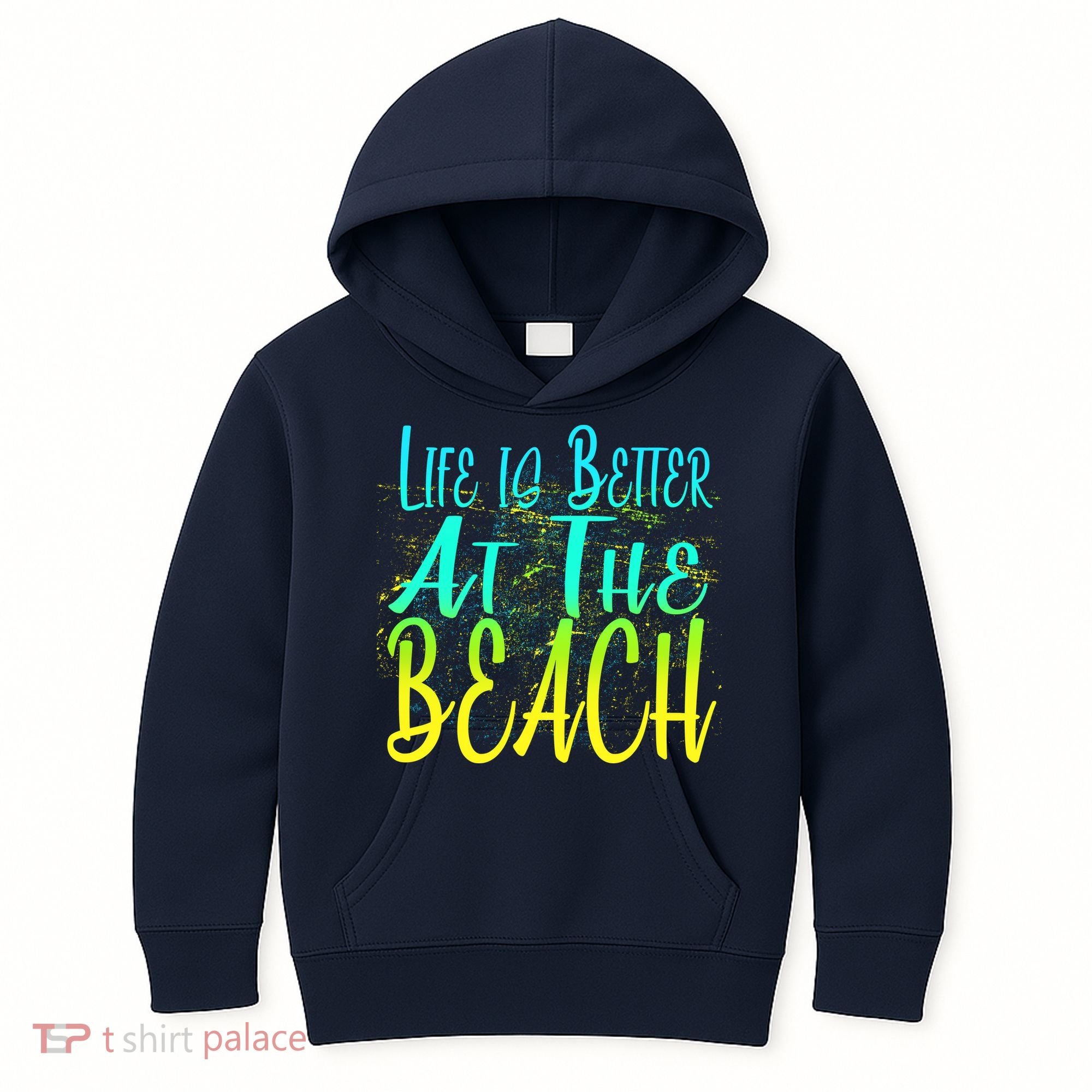 Life Is Better At The Beach Kids Hoodie