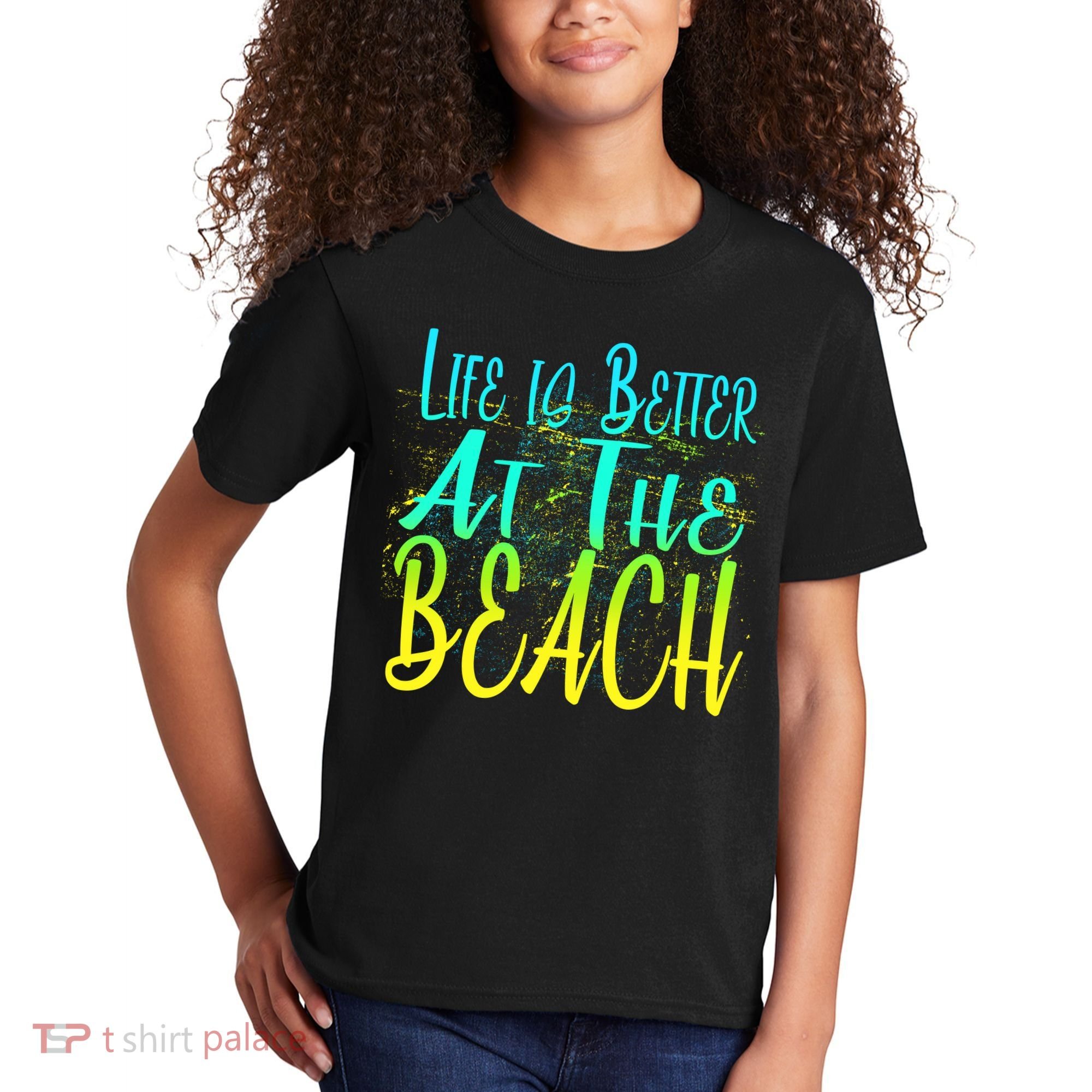Life Is Better At The Beach Kids T-Shirt