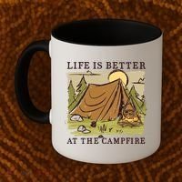 Life Is Better At The Campfire Coffee Mug thumb 2