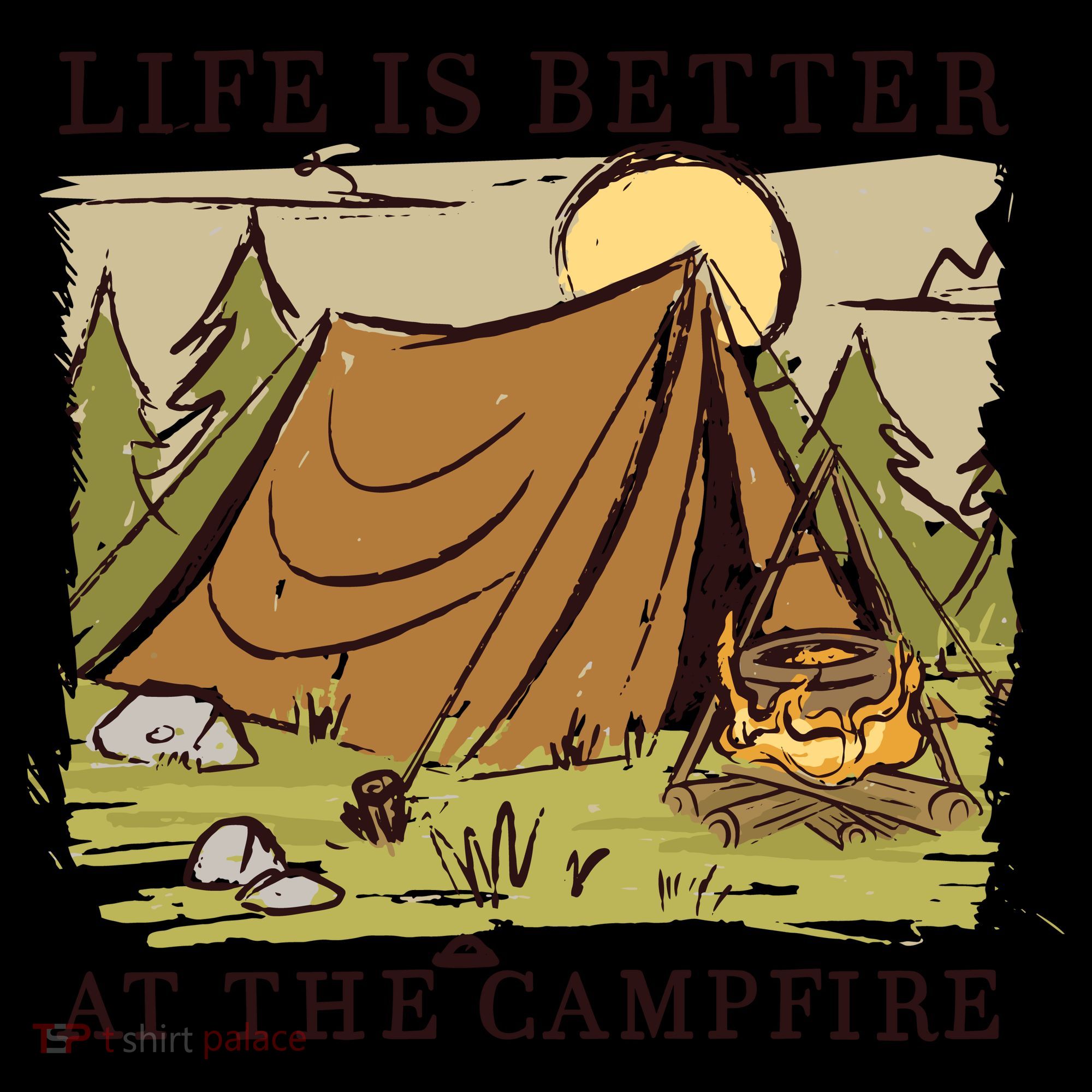 Life Is Better At The Campfire Coffee Mug