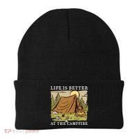 Life Is Better At The Campfire Beanie thumb 0