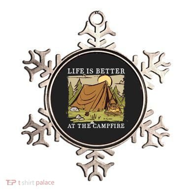 Life Is Better At The Campfire Ornament