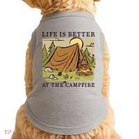 Life Is Better At The Campfire Doggie Tank thumb 0