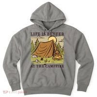 Life Is Better At The Campfire Hoodie thumb 0