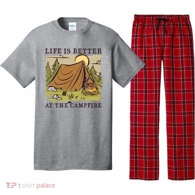 Life Is Better At The Campfire Pajama Set