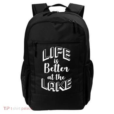 Life Is Better At The Lake Backpack