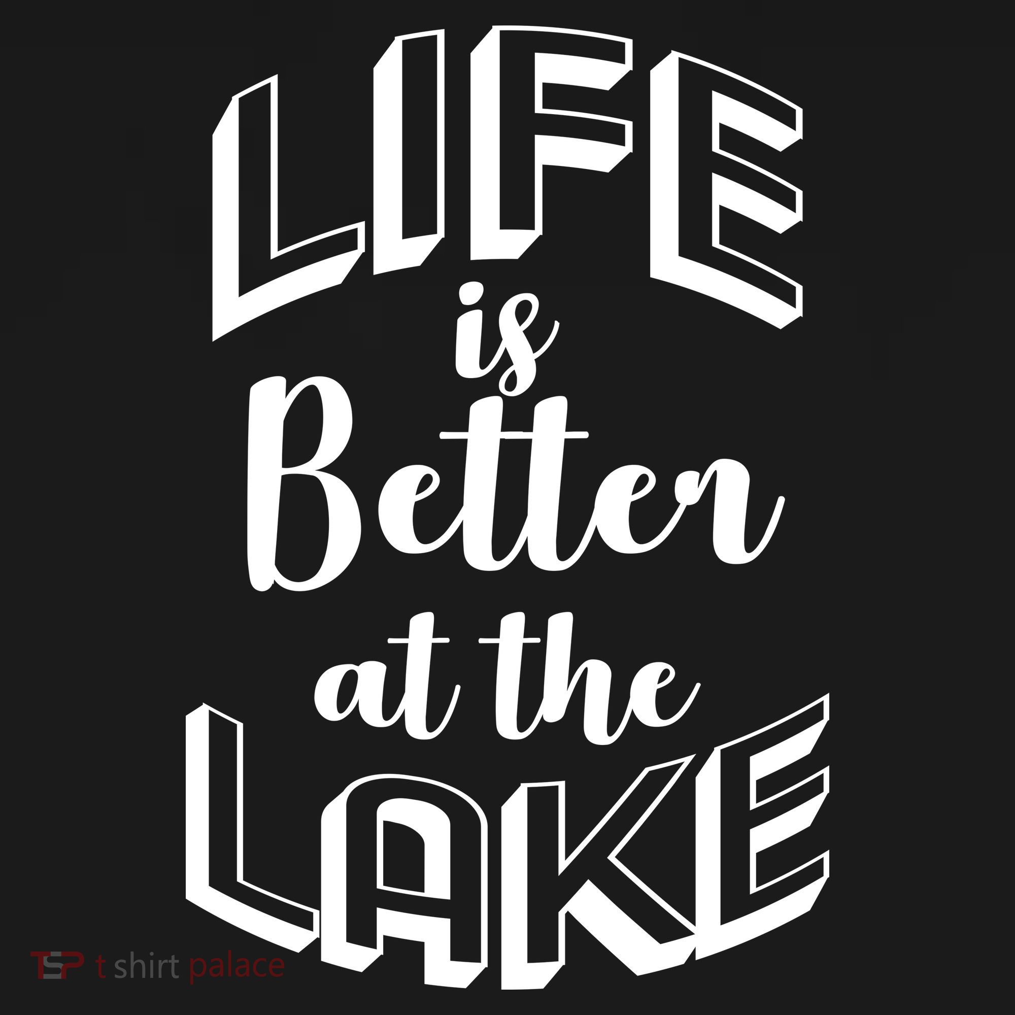 Life Is Better At The Lake Backpack