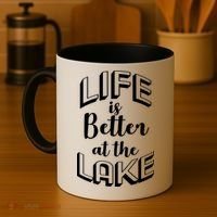 Life Is Better At The Lake Coffee Mug thumb 4