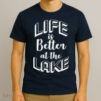 Life Is Better At The Lake T-Shirt thumb 3