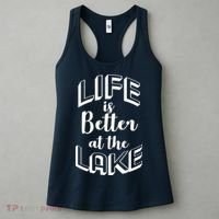 Life Is Better At The Lake Women's Tank Top thumb 3