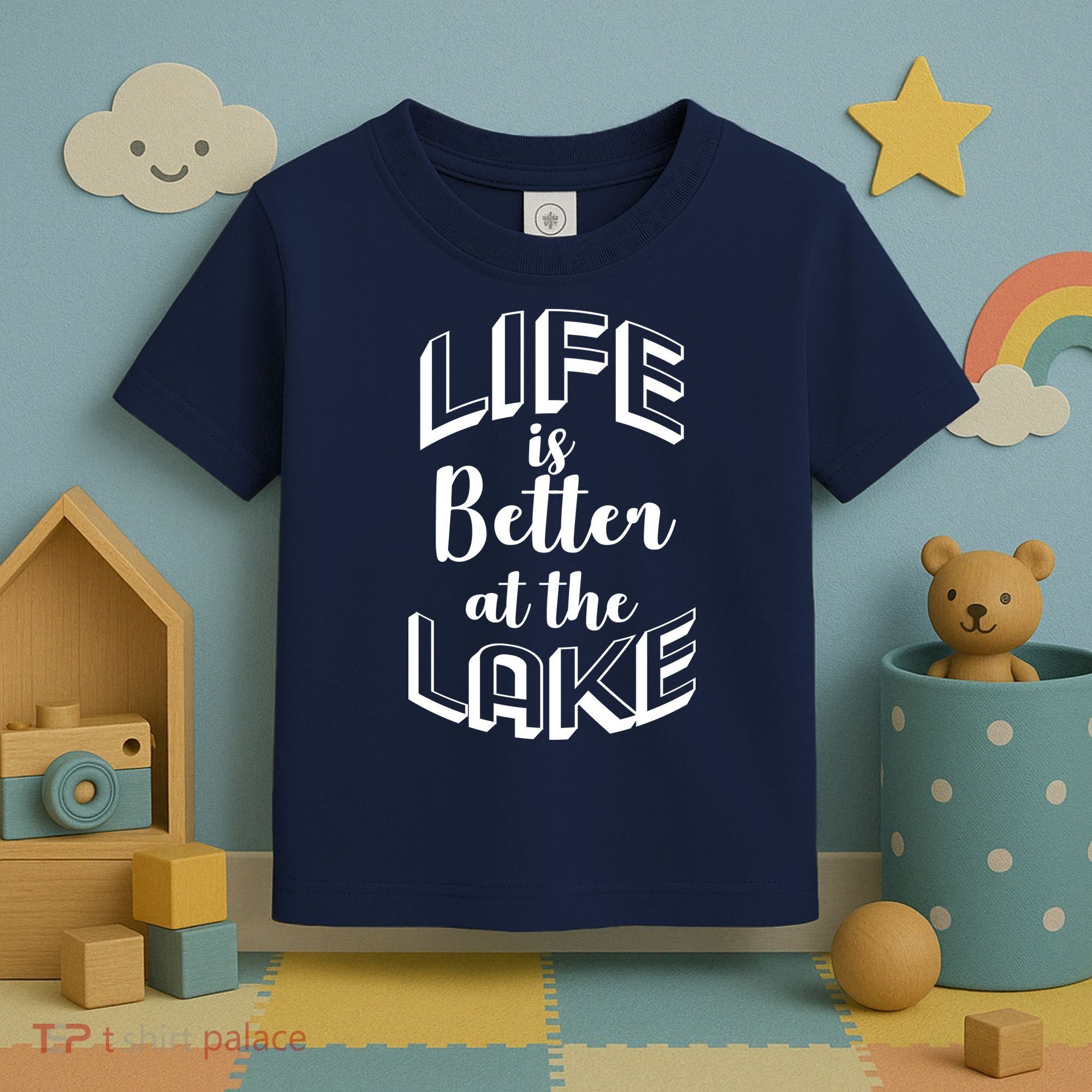 Life Is Better At The Lake Toddler T-Shirt