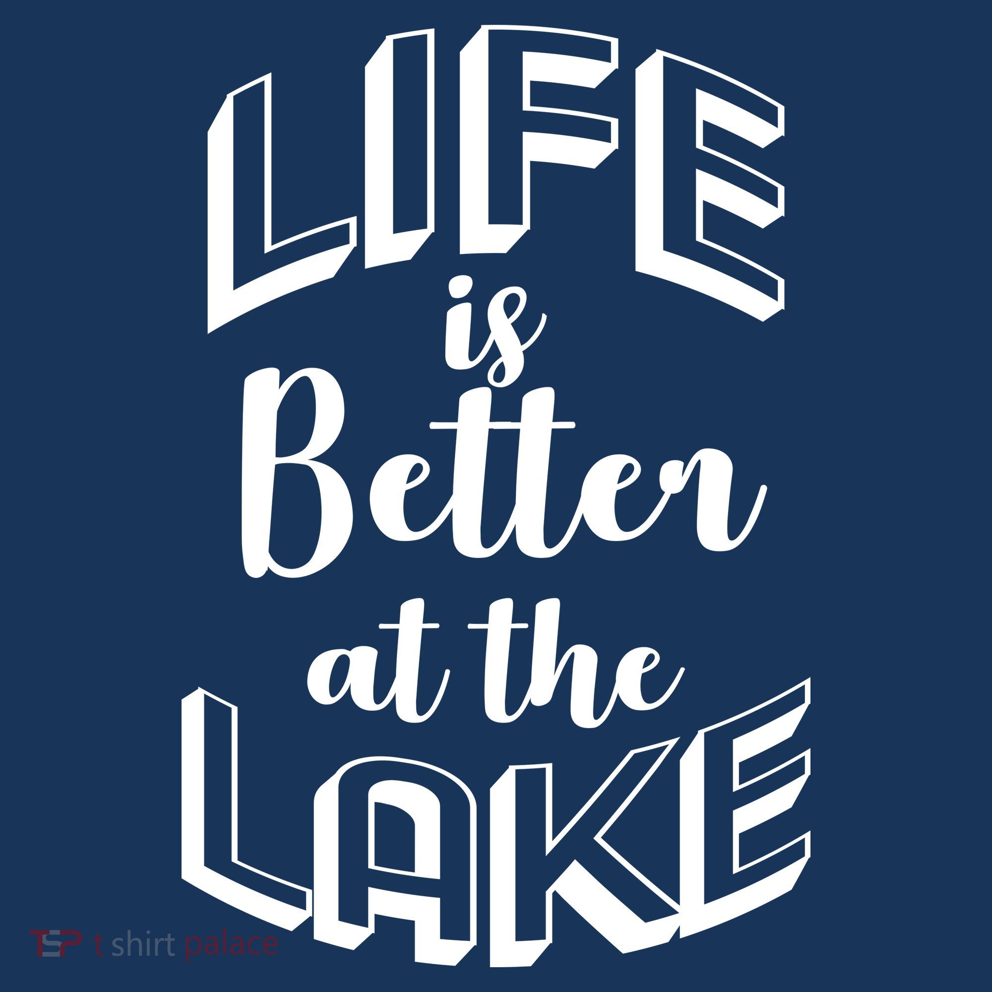 Life Is Better At The Lake Visor